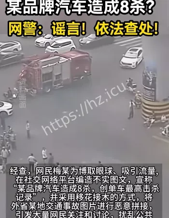 某汽车致人死亡系谣言